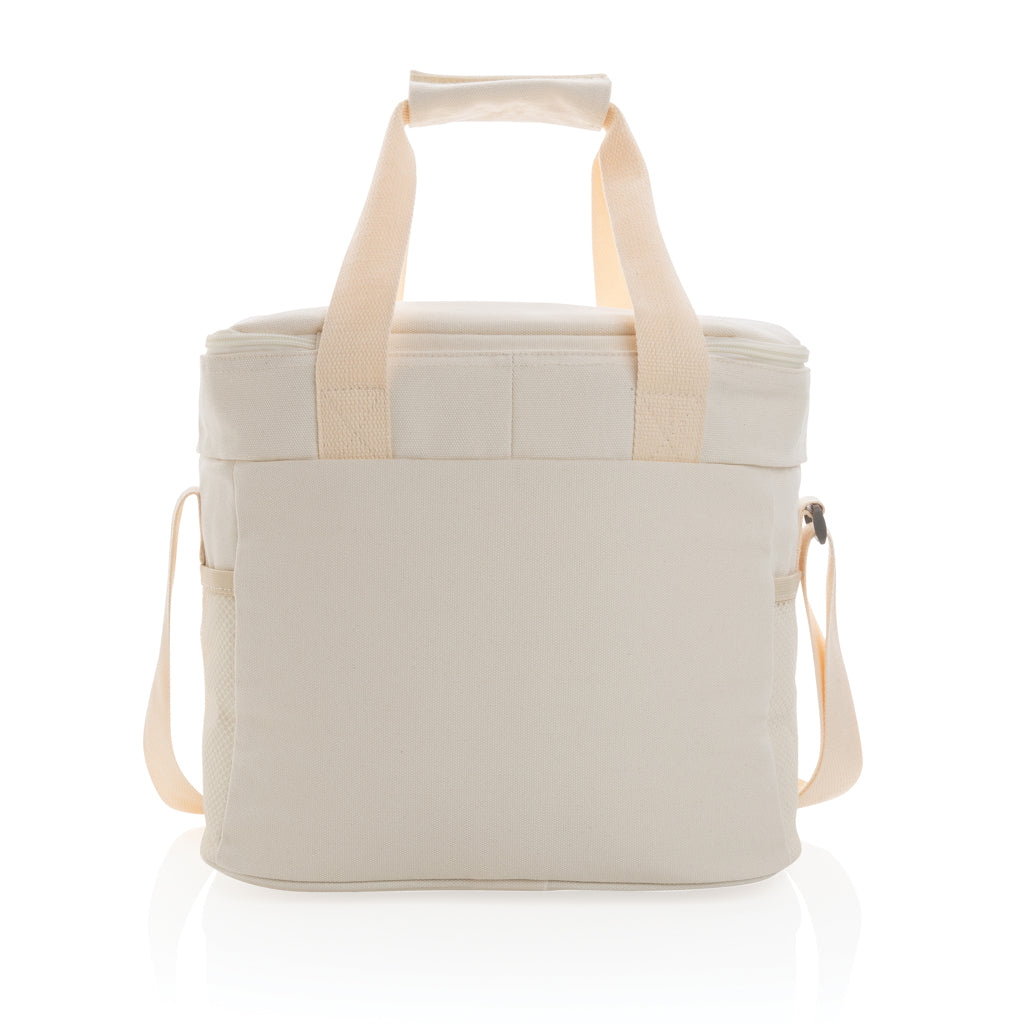 Impact AWARE™ 16 oz. rcanvas cooler bag - Off White
