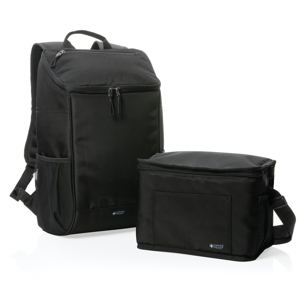 Swiss Peak AWARE™ 1200D deluxe cooler backpack - Black
