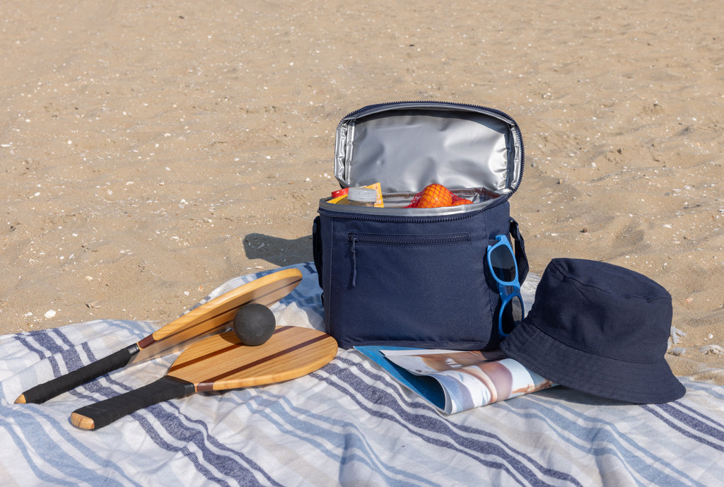 Sonny Aware™ RPET cooler bag - Navy