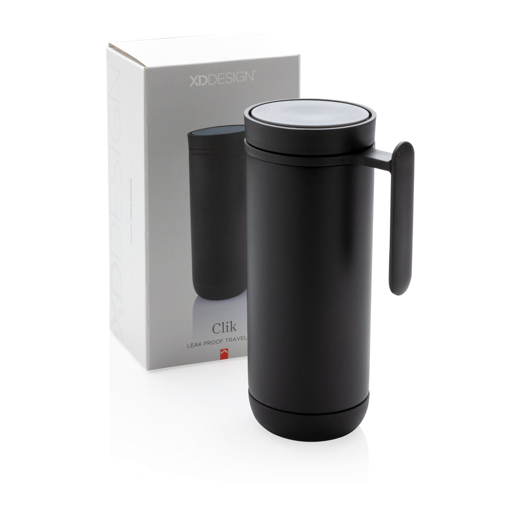 Clik leak proof travel mug - Black