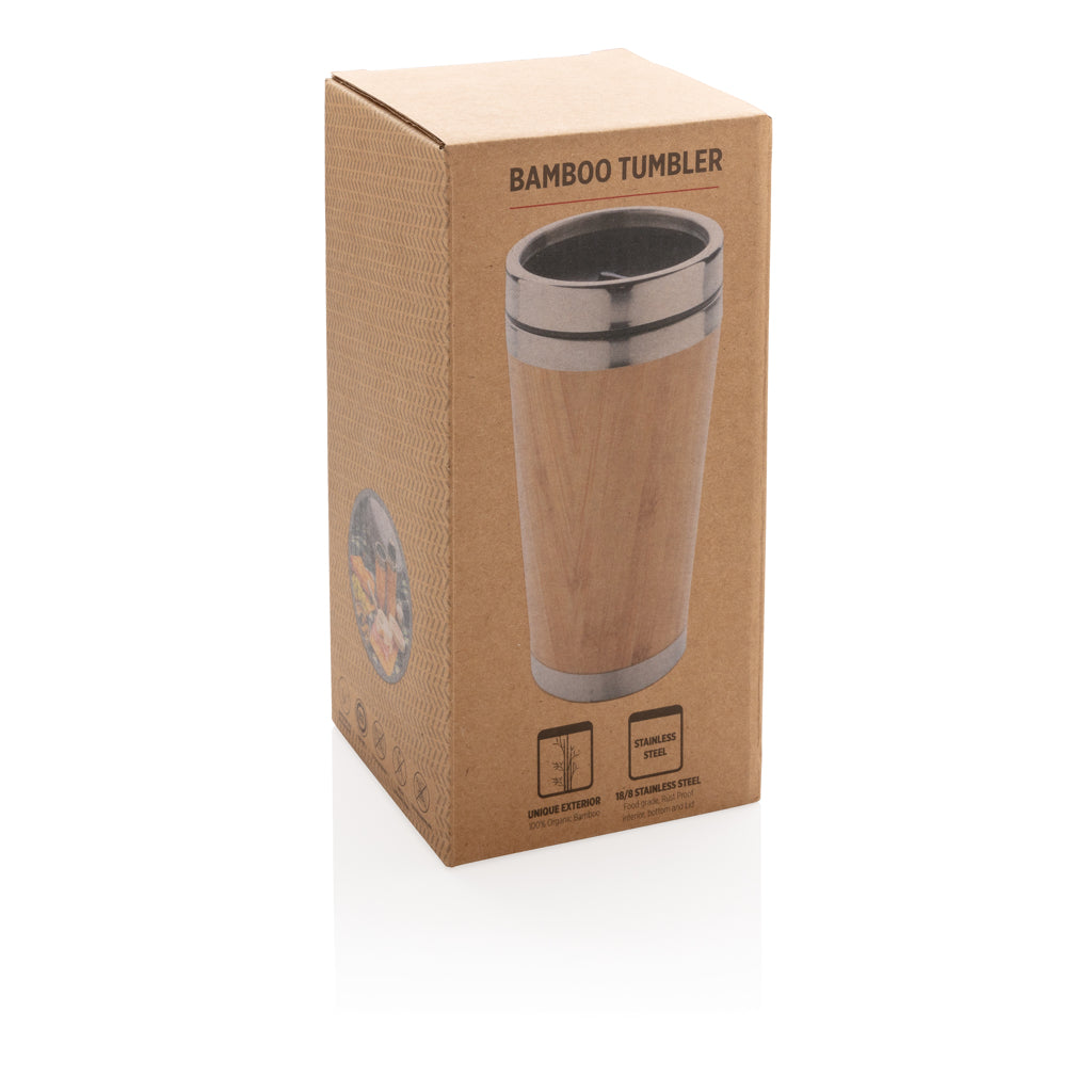 Bamboo tumbler - Brown