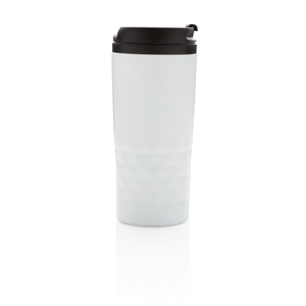 Geometric mug - White