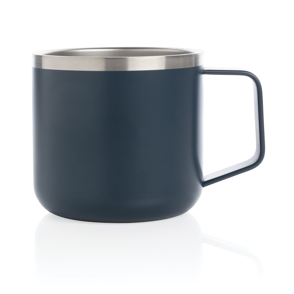 Stainless steel camp mug - Blue