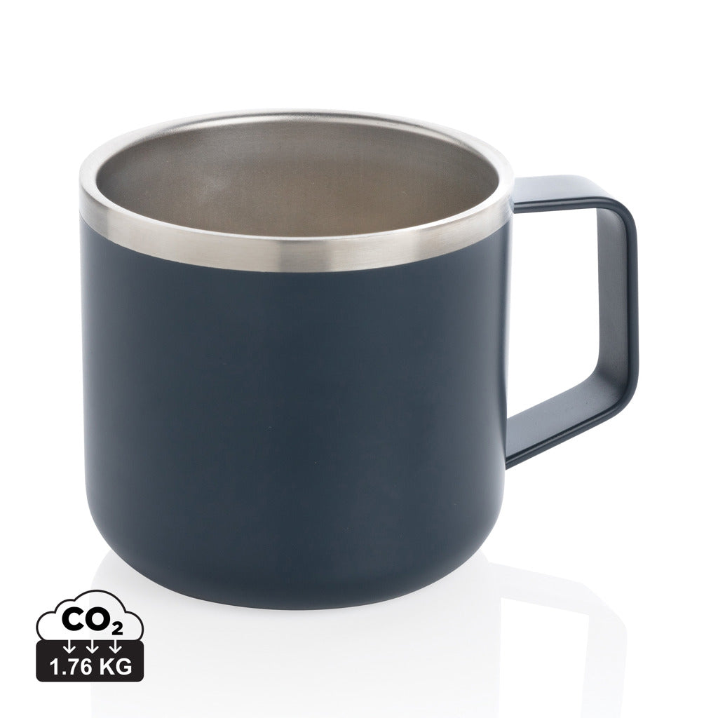 Stainless steel camp mug - Blue