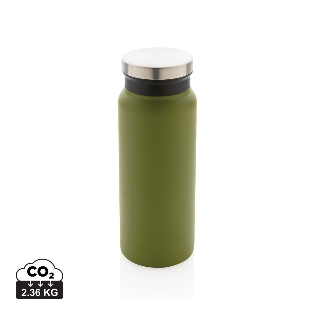 RCS Recycled stainless steel vacuum bottle 600ML - Green