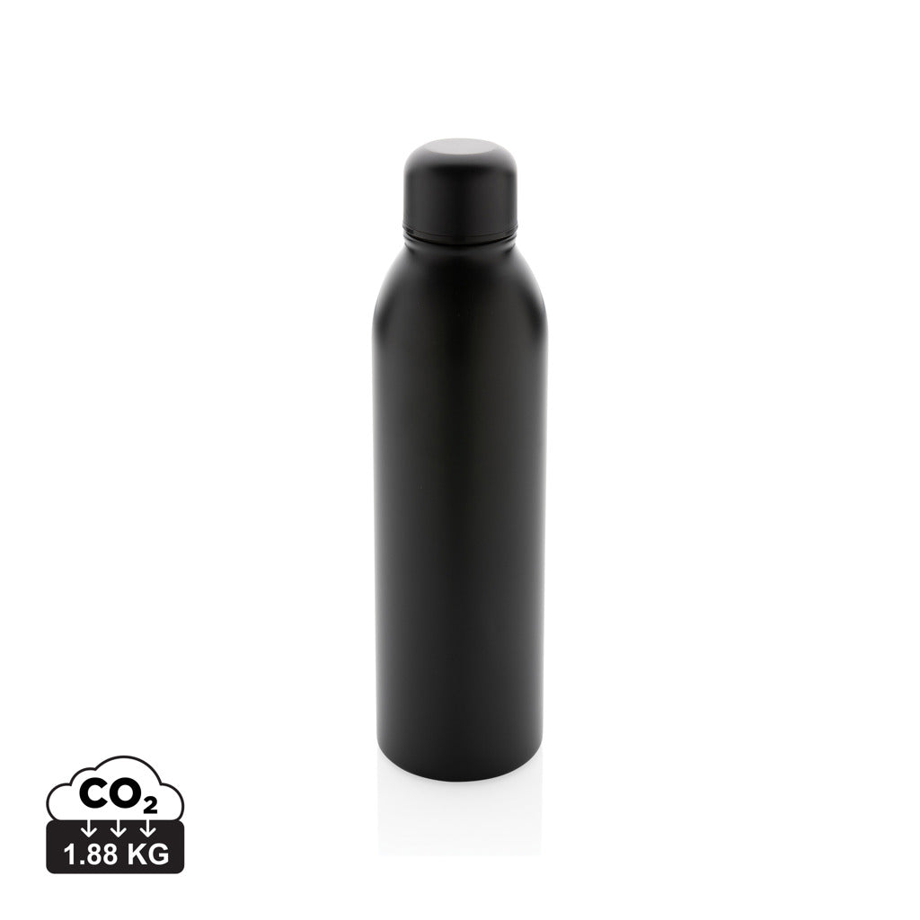 RCS Recycled stainless steel vacuum bottle 500ML - Black