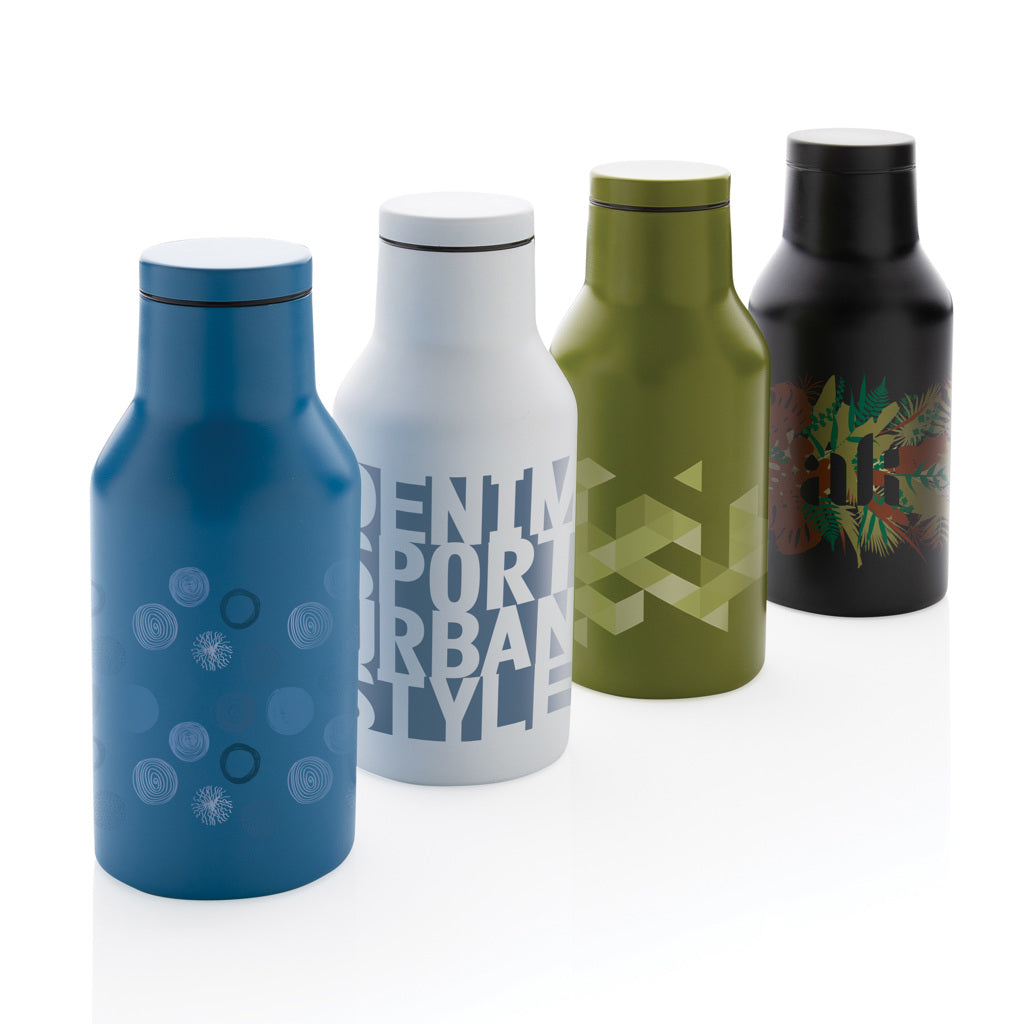 RCS Recycled stainless steel compact bottle - Blue