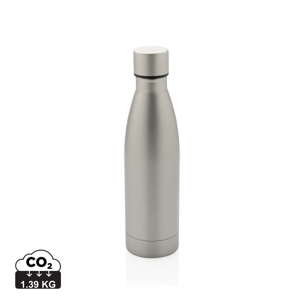 RCS Recycled stainless steel solid vacuum bottle - Grey