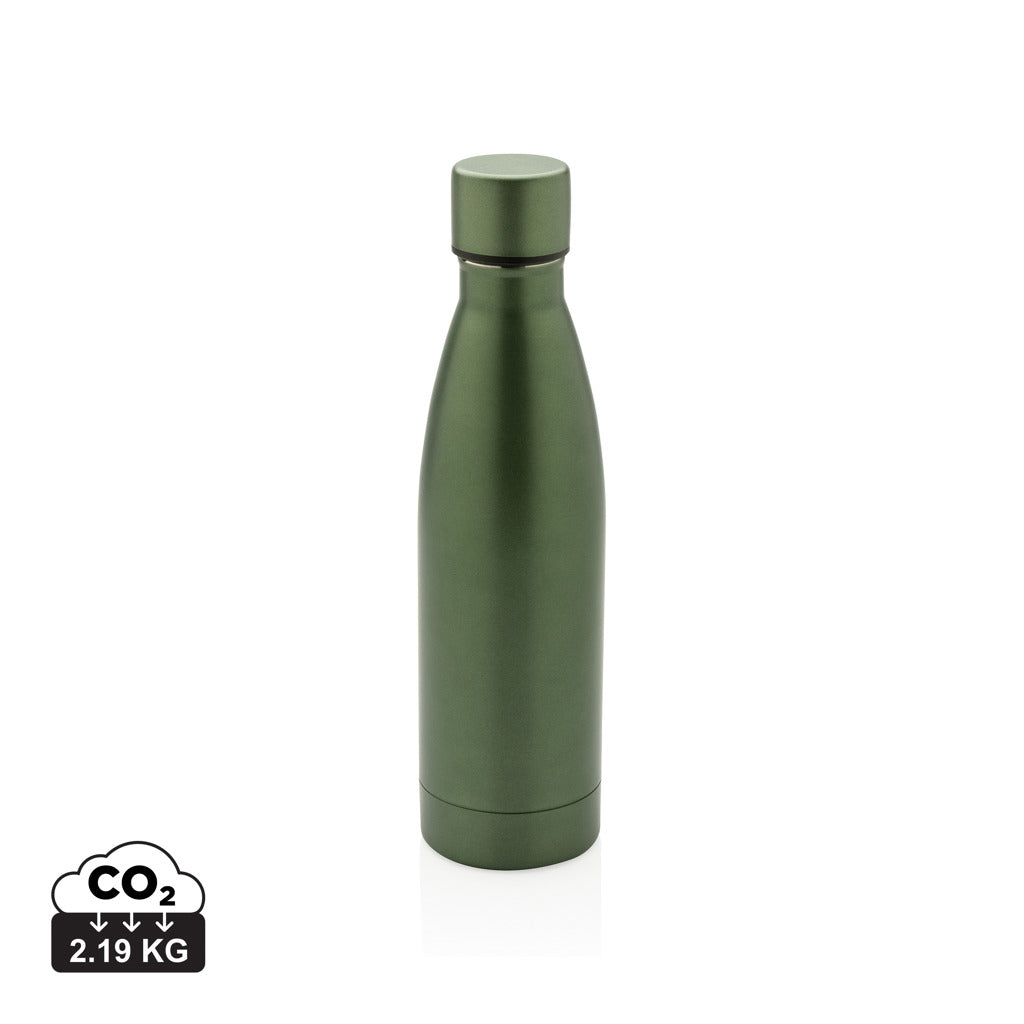 RCS Recycled stainless steel solid vacuum bottle - Green
