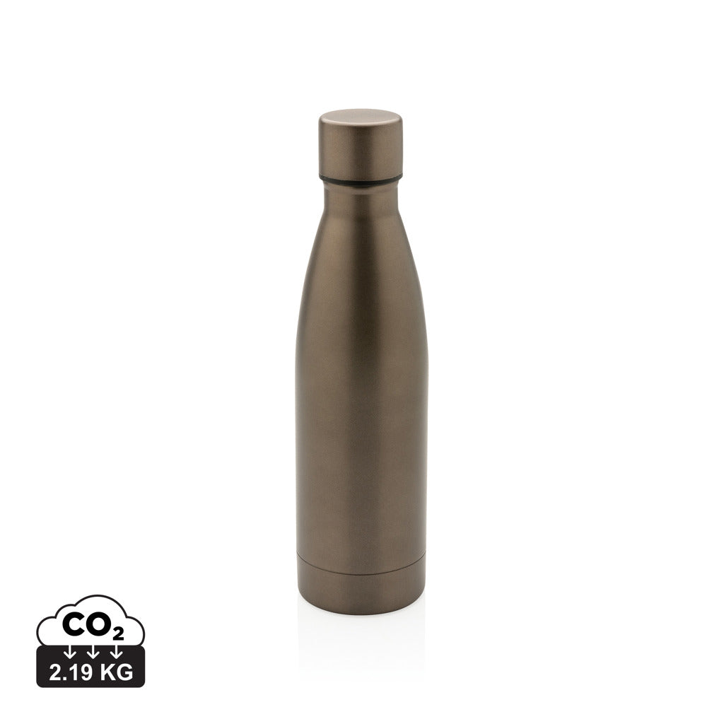 RCS Recycled stainless steel solid vacuum bottle - Brown