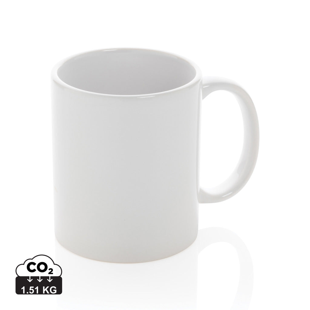 Ceramic classic mug 350ml - White
