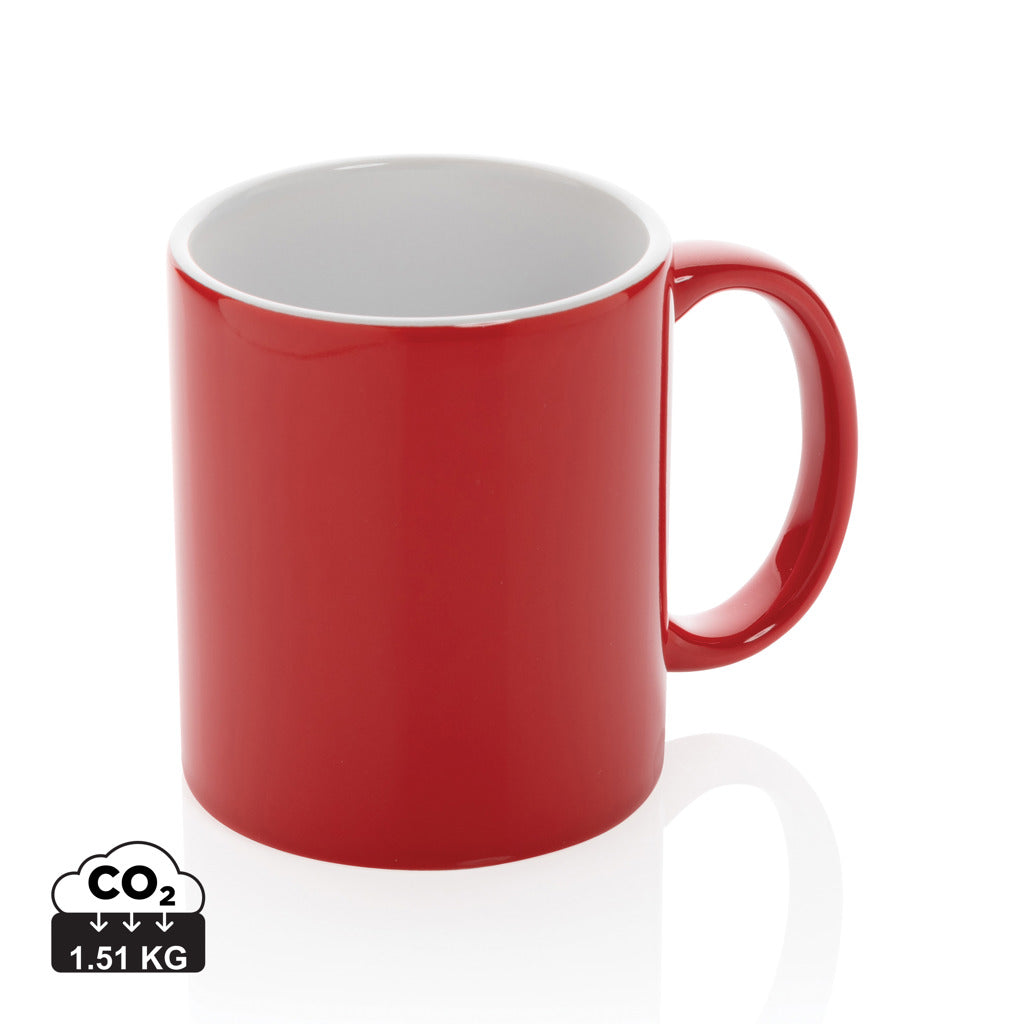 Ceramic classic mug 350ml - Red