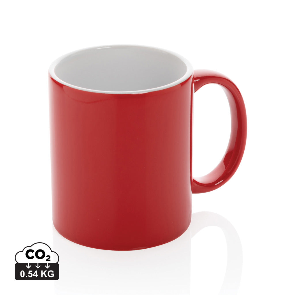 Ceramic classic mug 350ml - Red