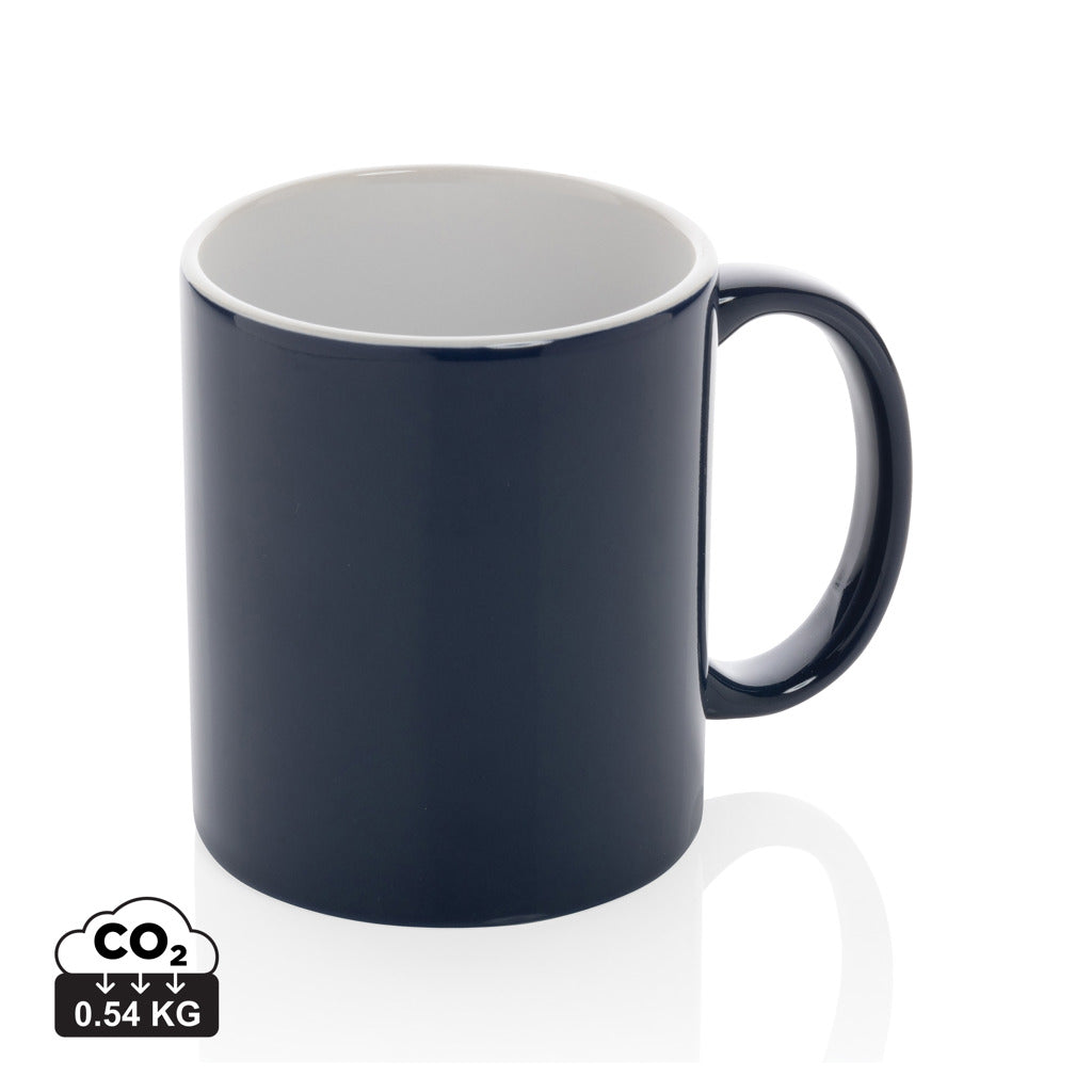 Ceramic classic mug 350ml - Navy