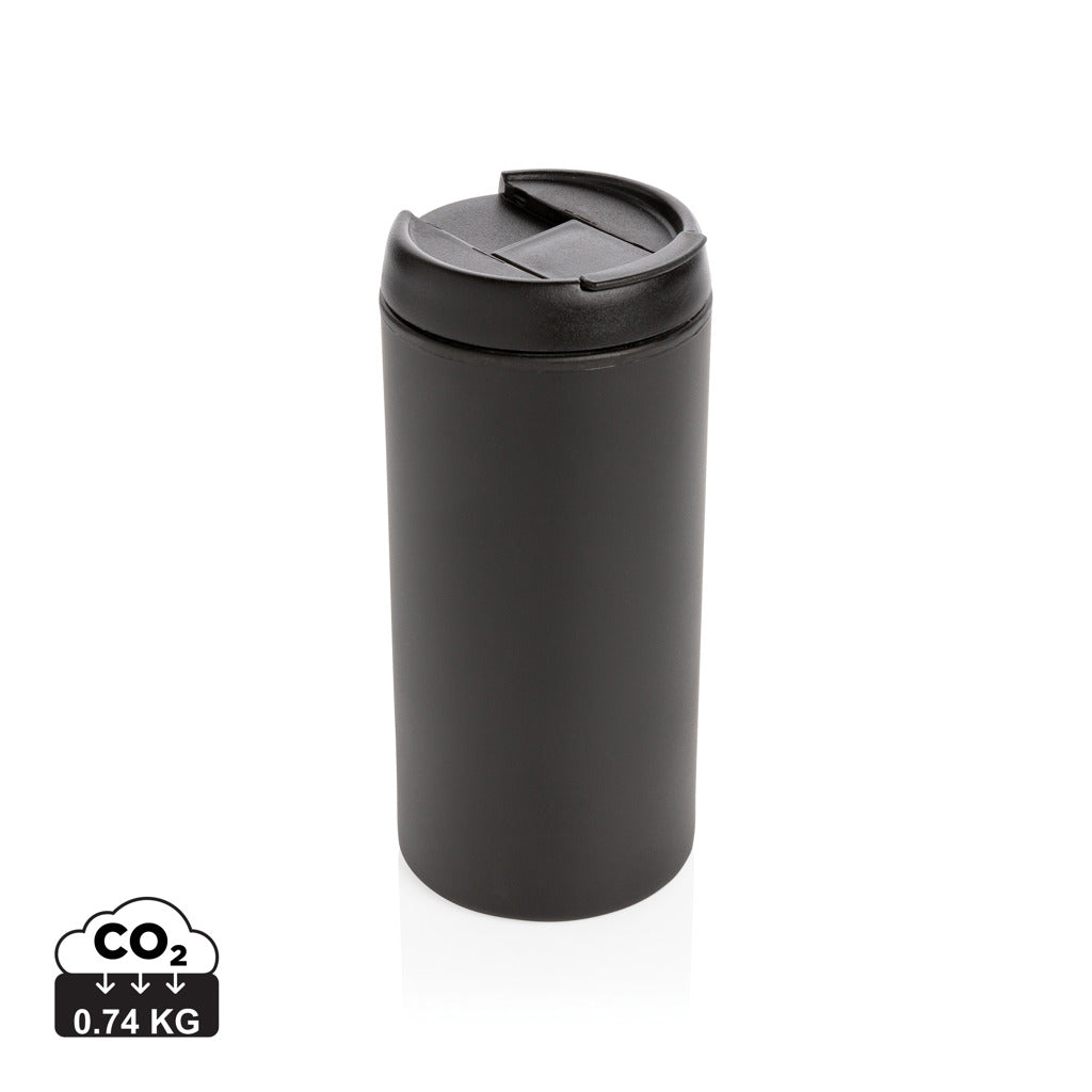 Metro RCS Recycled stainless steel tumbler - Black