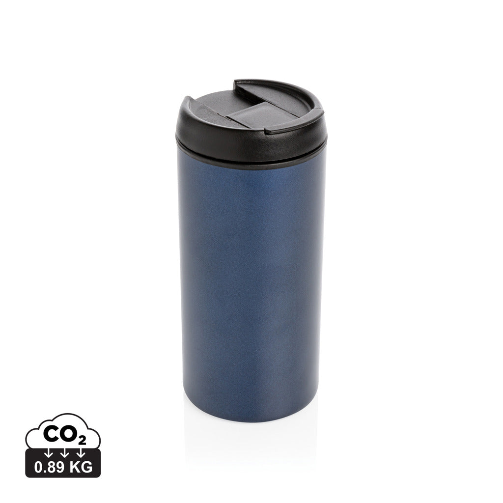 Metro RCS Recycled stainless steel tumbler - Blue