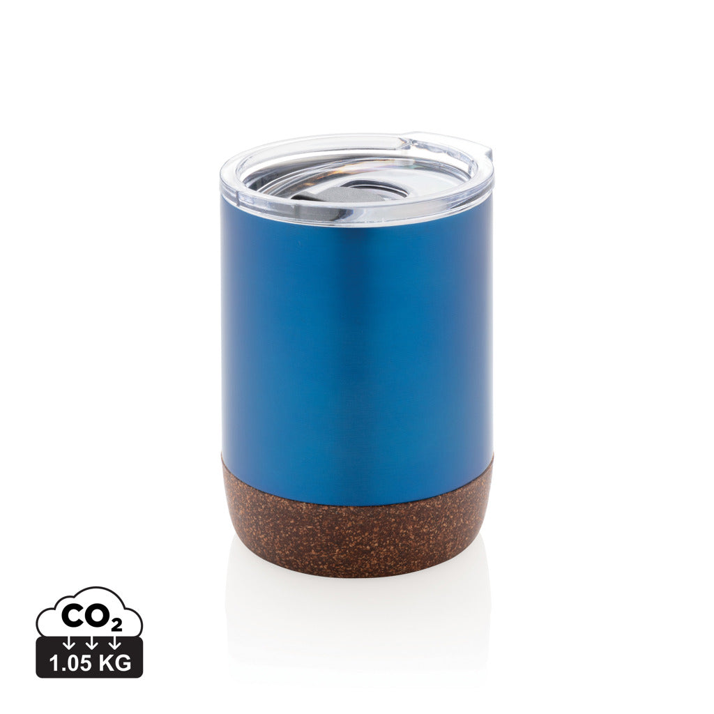 RCS Re-steel cork small vacuum coffee mug - Blue