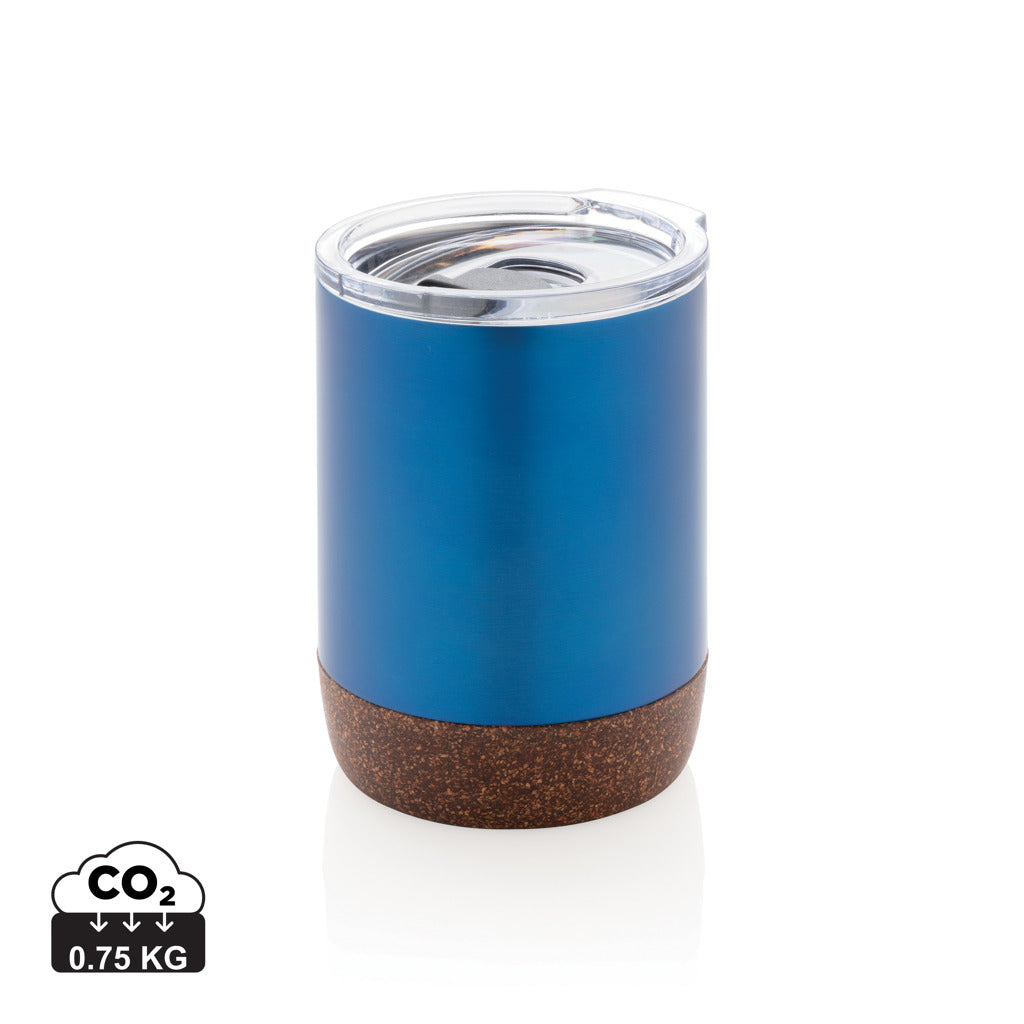 RCS Re-steel cork small vacuum coffee mug - Blue