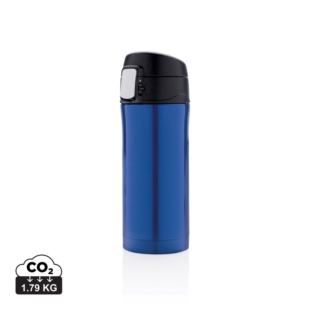 RCS Recycled stainless steel easy lock vacuum mug - Blue