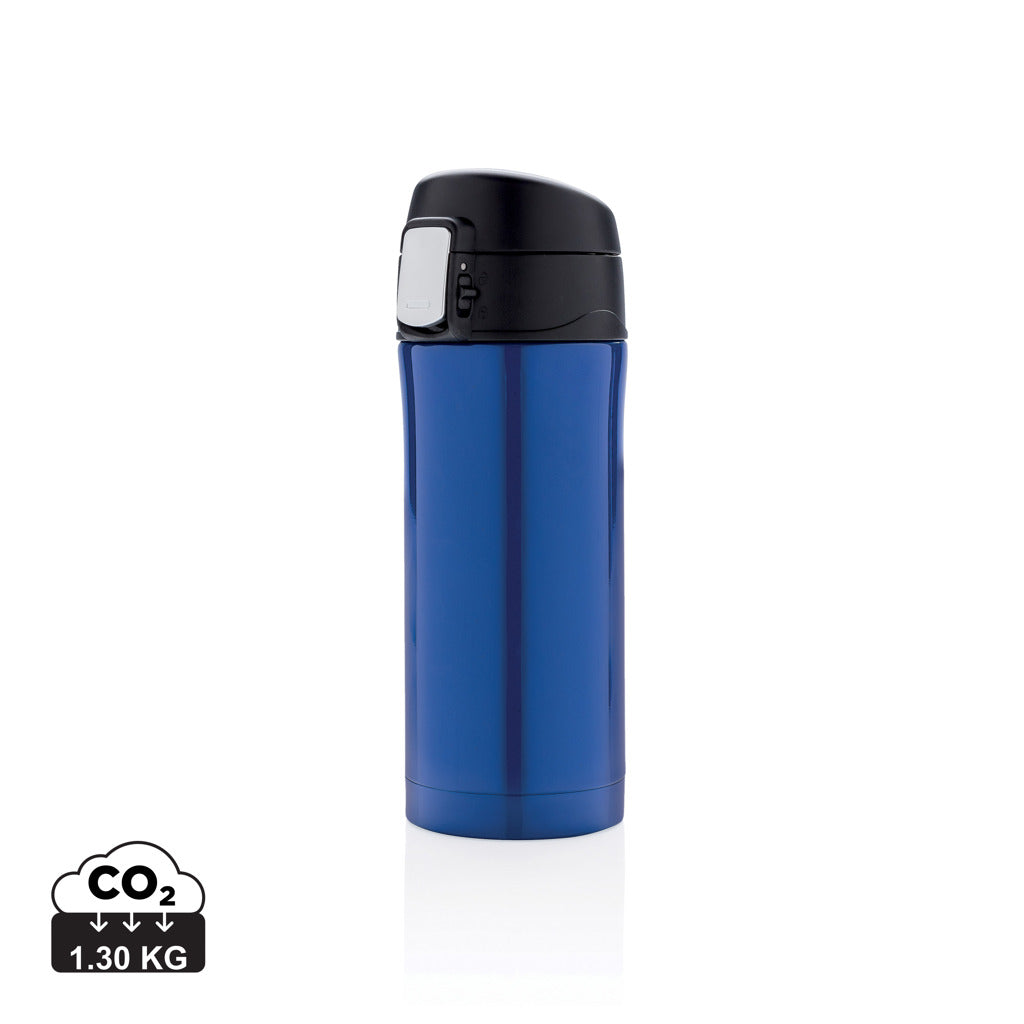RCS Recycled stainless steel easy lock vacuum mug - Blue