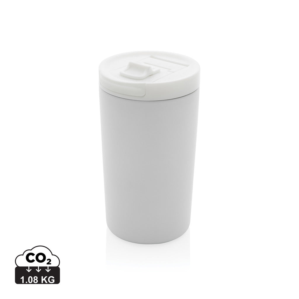 RCS RSS Double wall vacuum leakproof lock mug - White