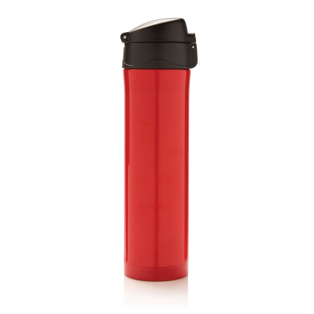 RCS Re-steel easy lock vacuum flask - Red