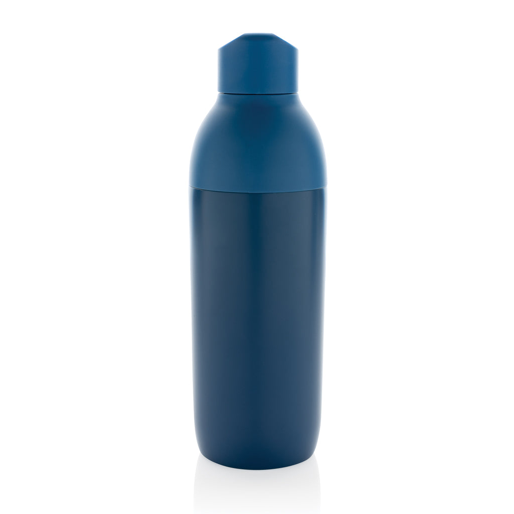 Flow RCS recycled stainless steel vacuum bottle - Blue