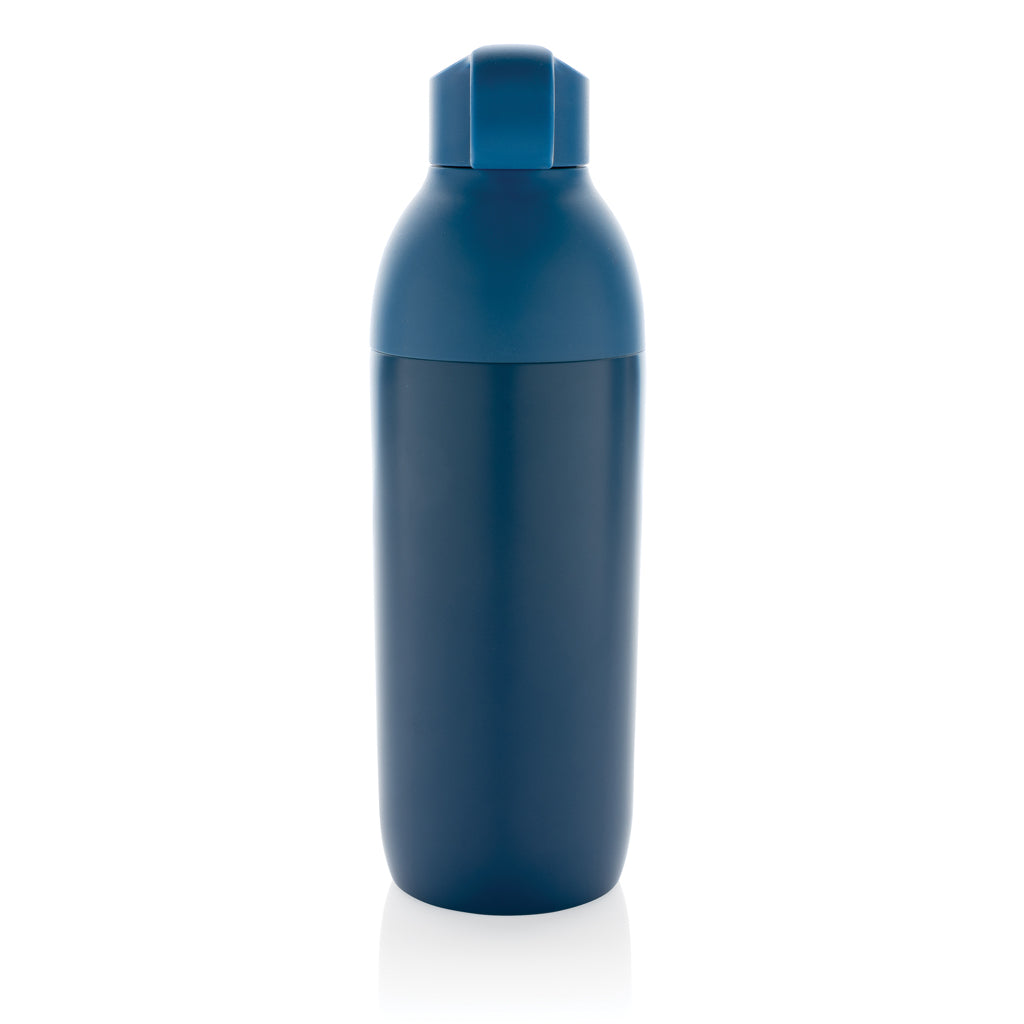 Flow RCS recycled stainless steel vacuum bottle - Blue
