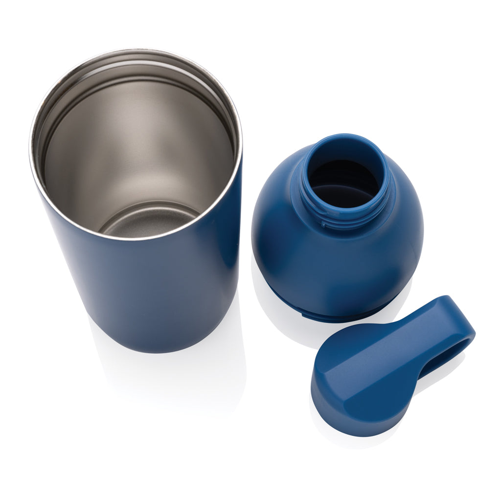 Flow RCS recycled stainless steel vacuum bottle - Blue