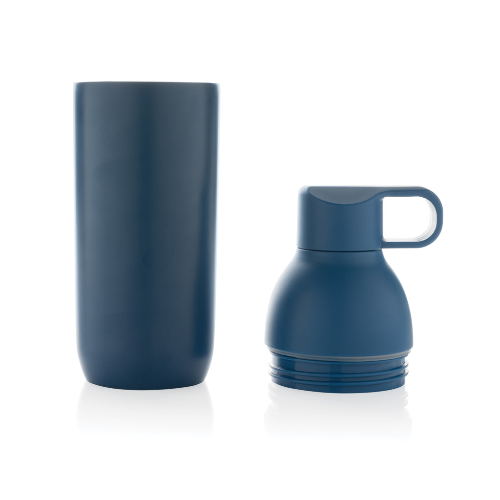 Flow RCS recycled stainless steel vacuum bottle - Blue