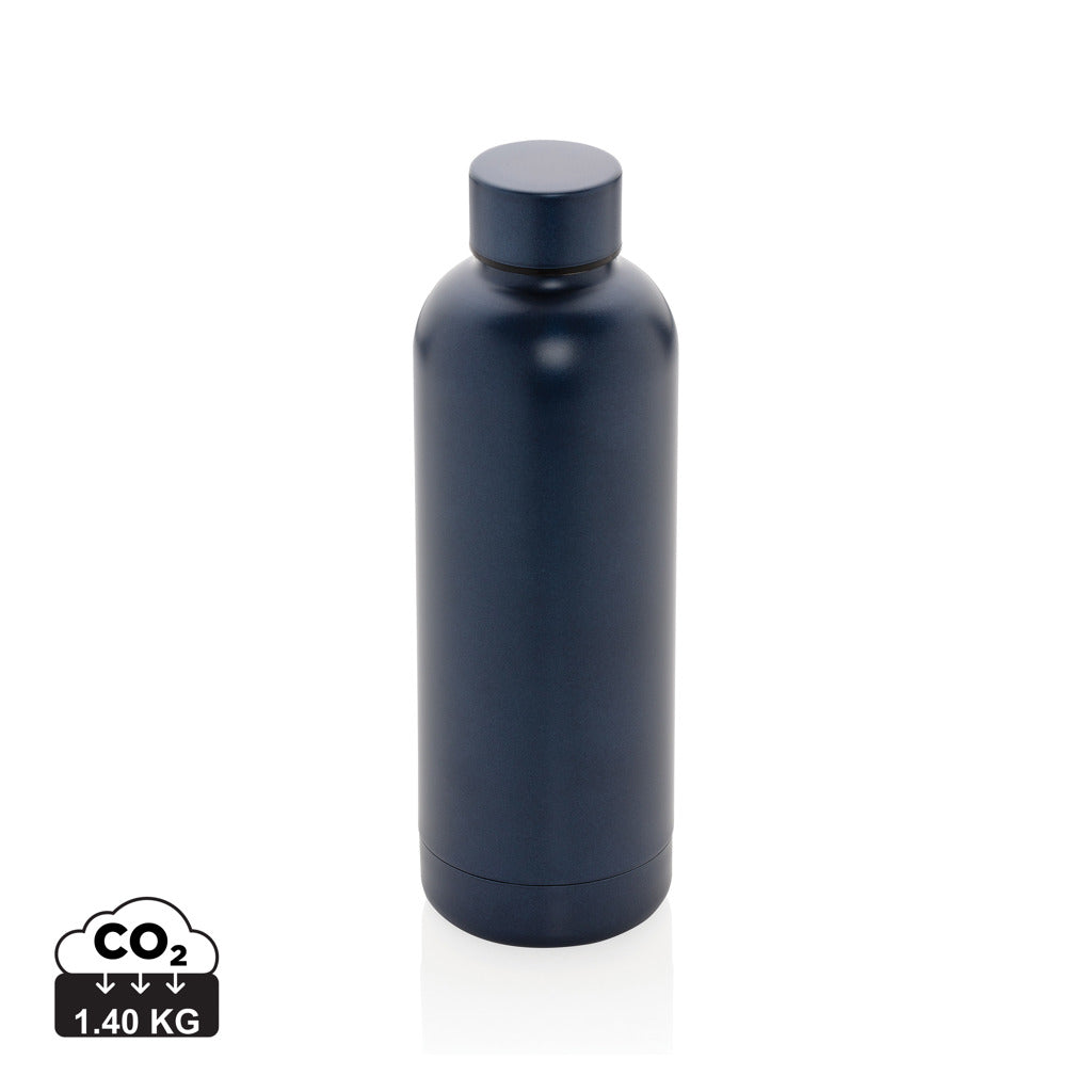 RCS Recycled stainless steel Impact vacuum bottle - Blue