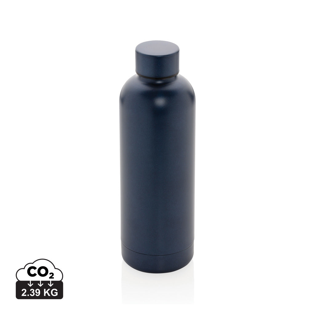 RCS Recycled stainless steel Impact vacuum bottle - Blue