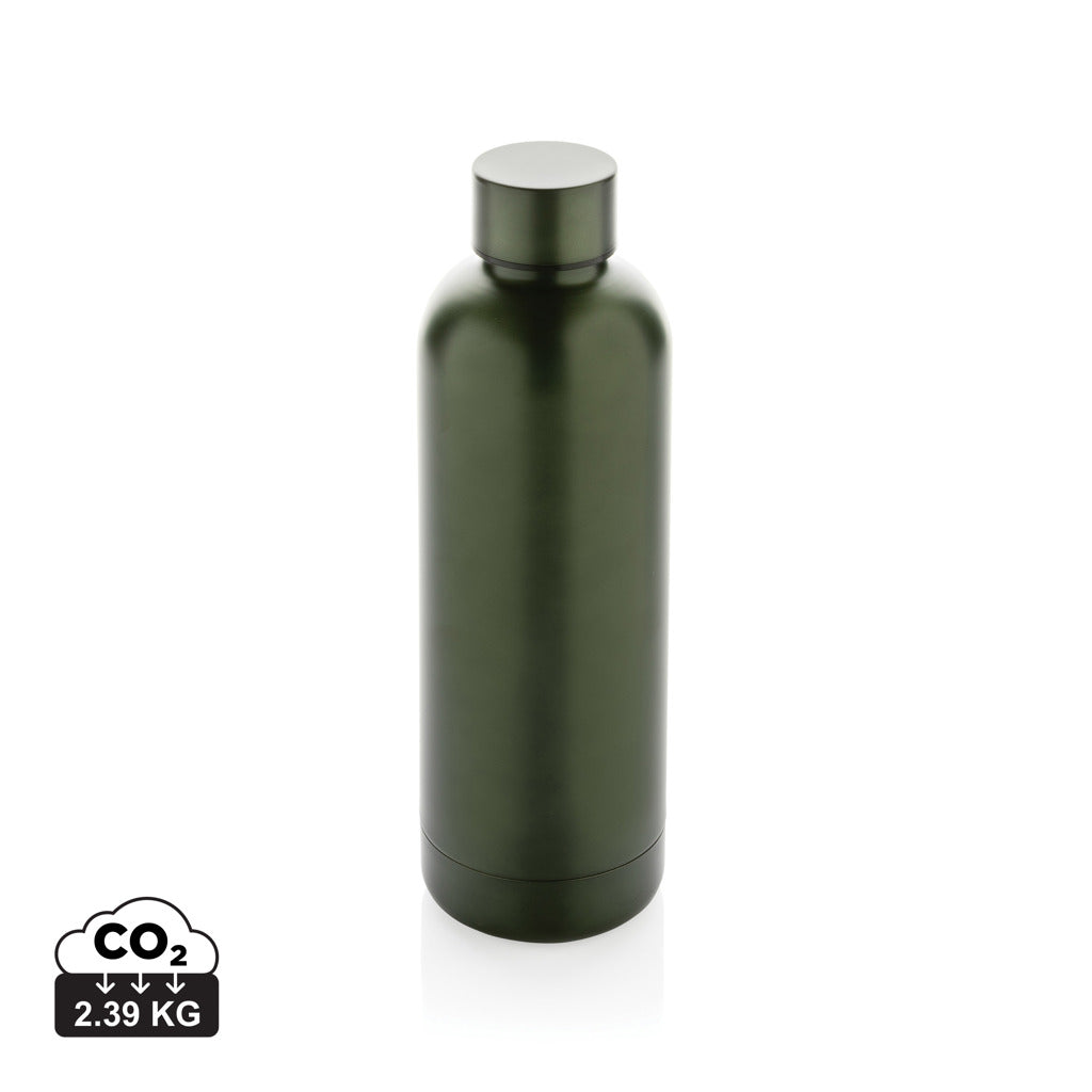 RCS Recycled stainless steel Impact vacuum bottle - Green
