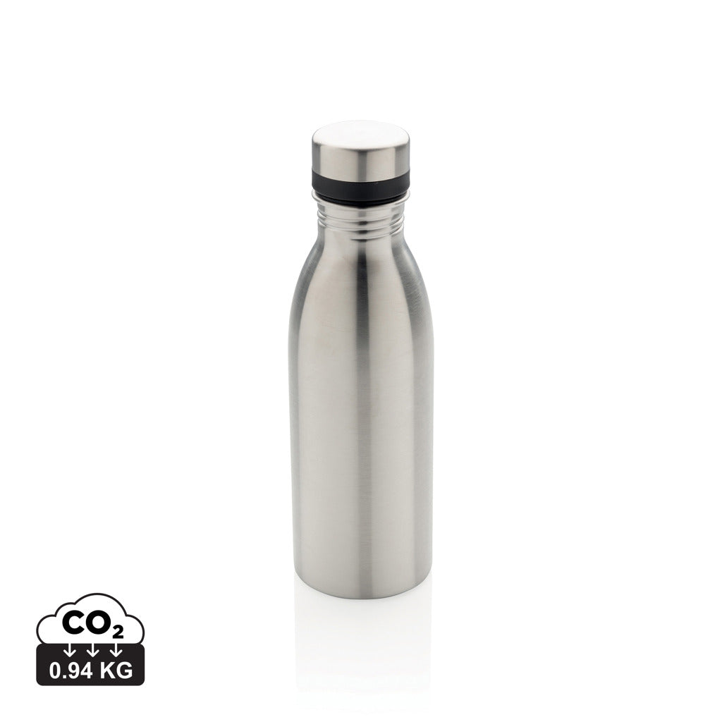 RCS Recycled stainless steel deluxe water bottle - Silver