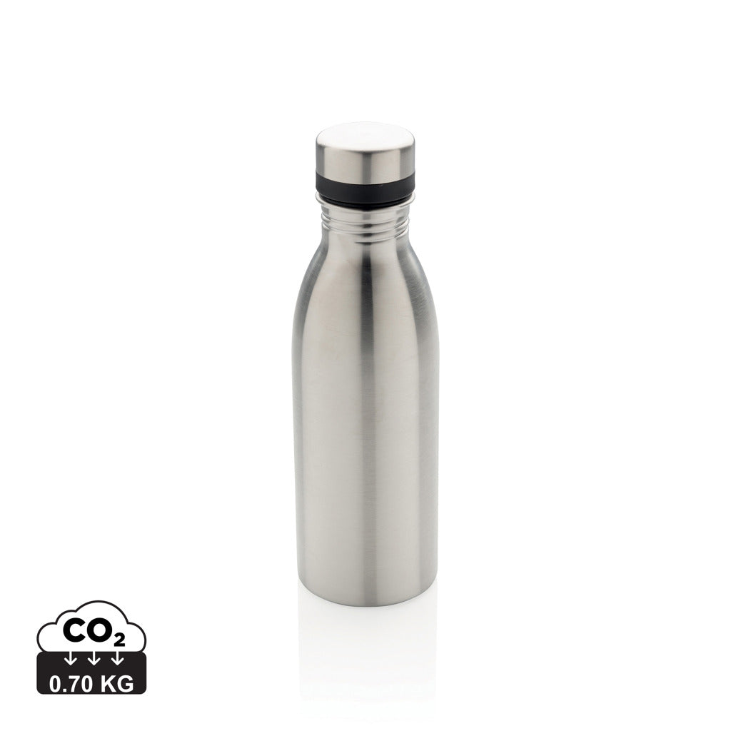 RCS Recycled stainless steel deluxe water bottle - Silver