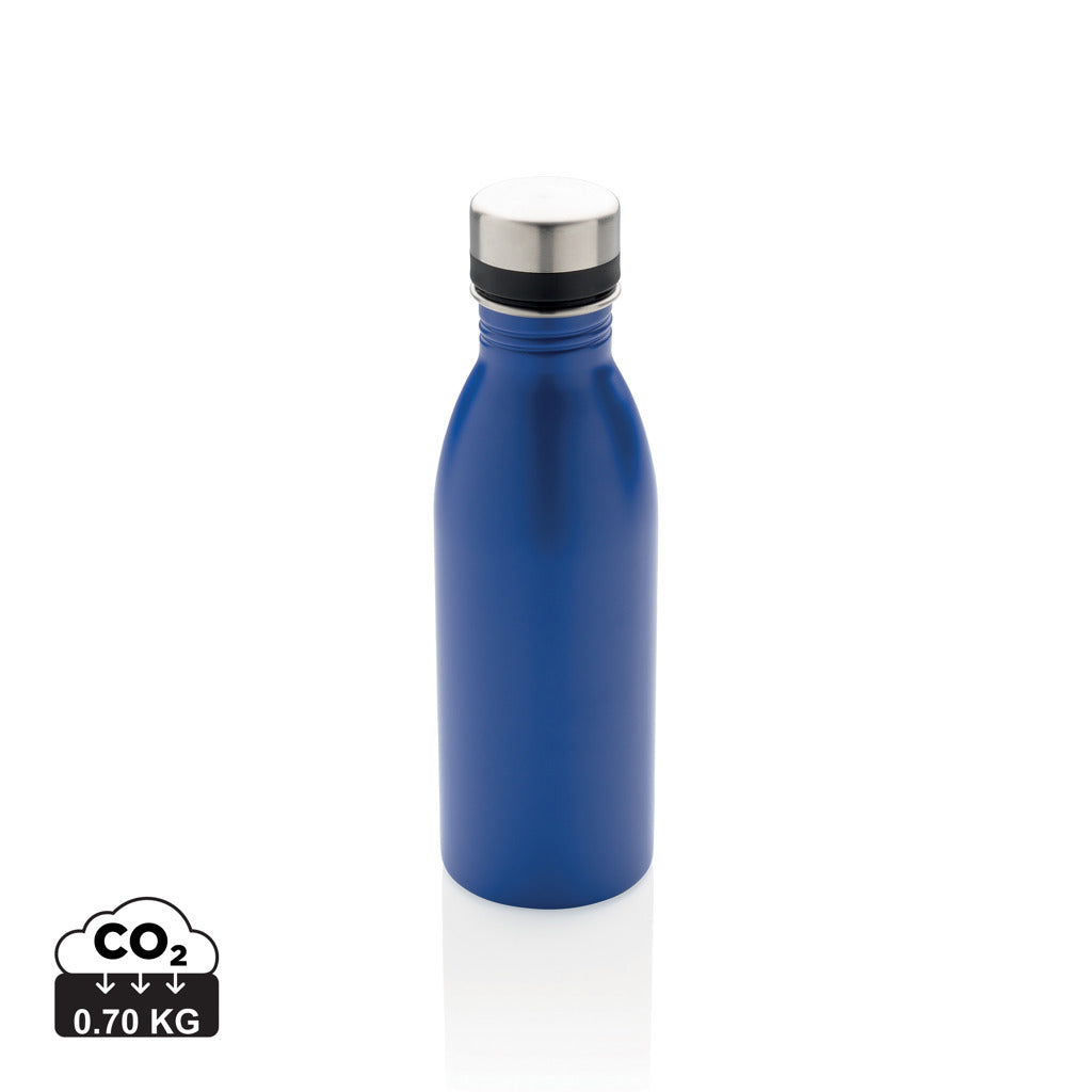 RCS Recycled stainless steel deluxe water bottle - Blue