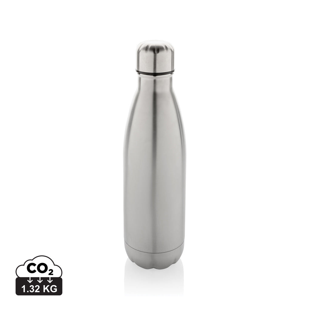 Eureka RCS certified re-steel single wall water bottle - Silver