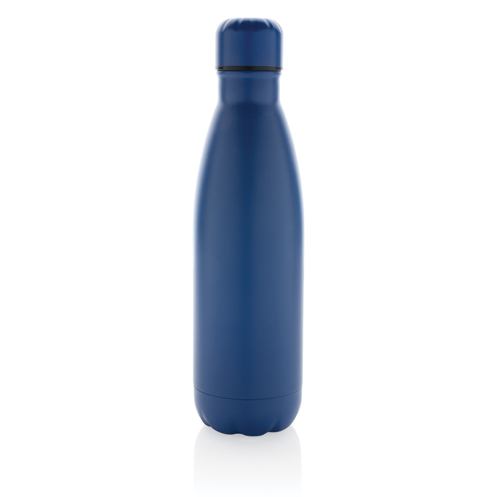 Eureka RCS certified re-steel single wall water bottle - Blue