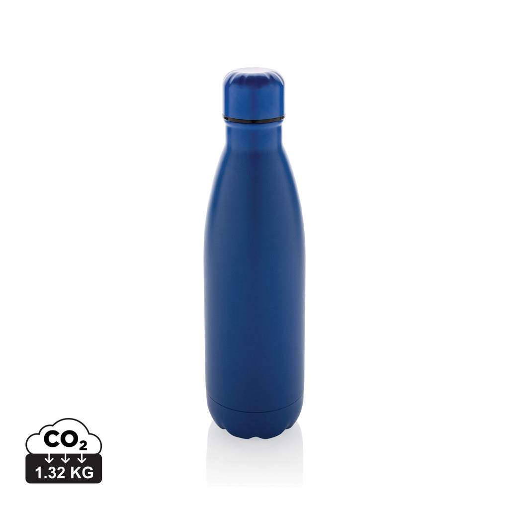 Eureka RCS certified re-steel single wall water bottle - Blue