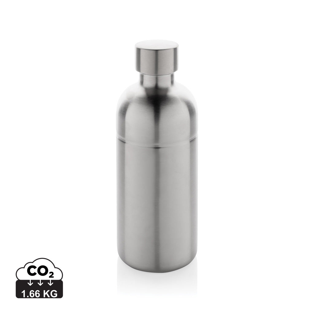 Soda RCS certified re-steel carbonated drinking bottle - Silver