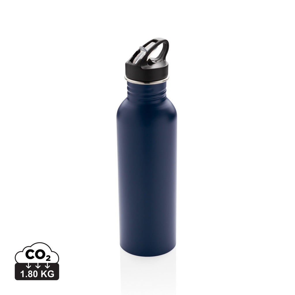 Deluxe stainless steel activity bottle - Navy