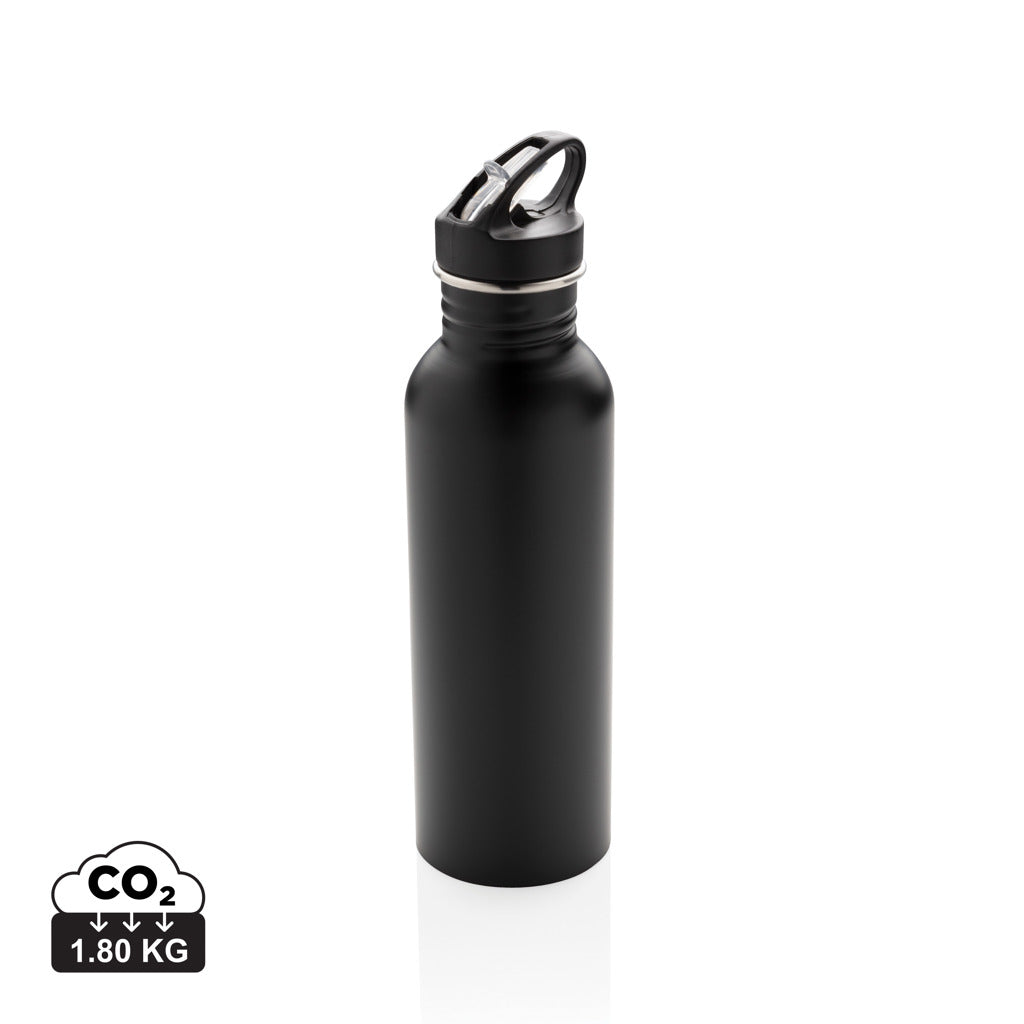 Deluxe stainless steel activity bottle - Black
