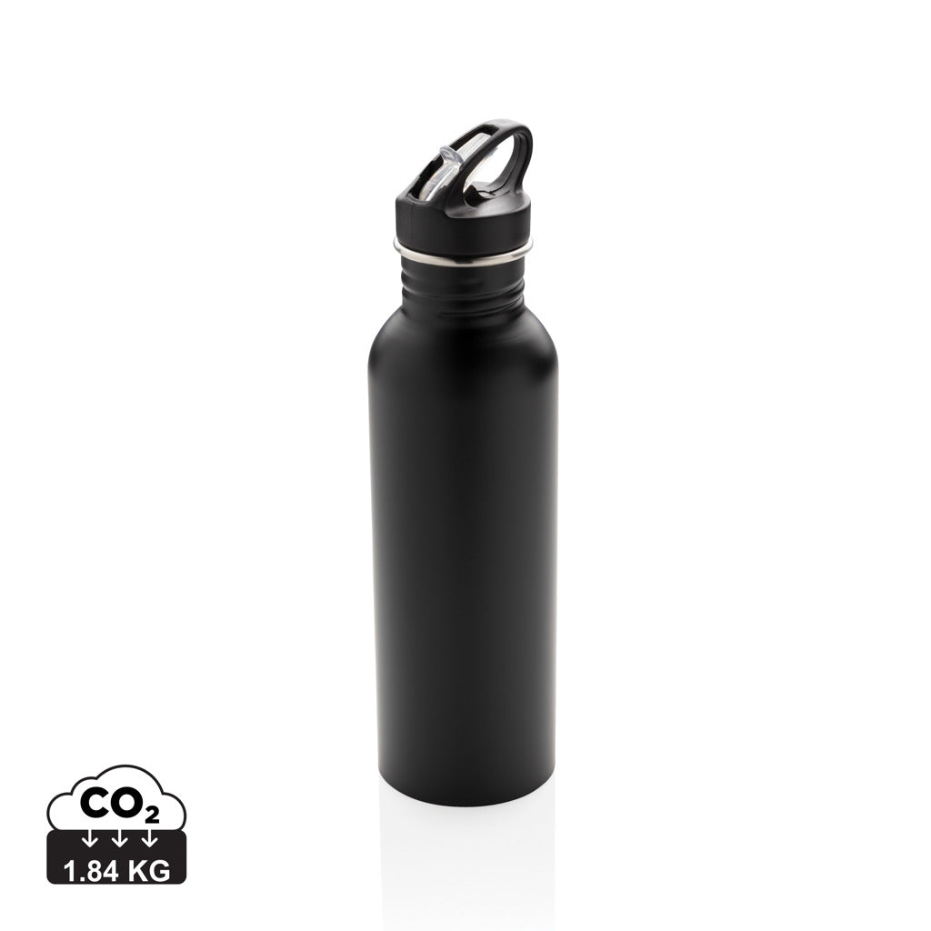 Deluxe stainless steel activity bottle - Black