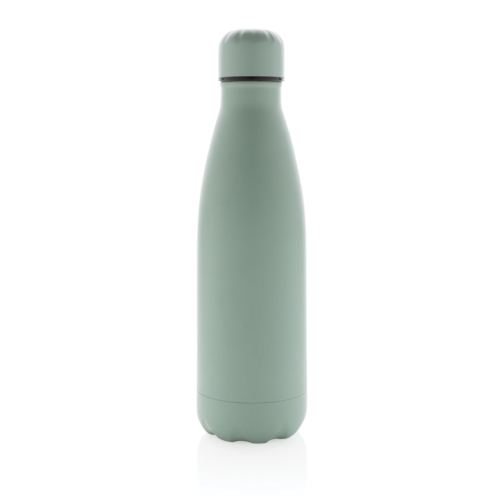 Solid colour vacuum stainless steel bottle 500 ml - Green