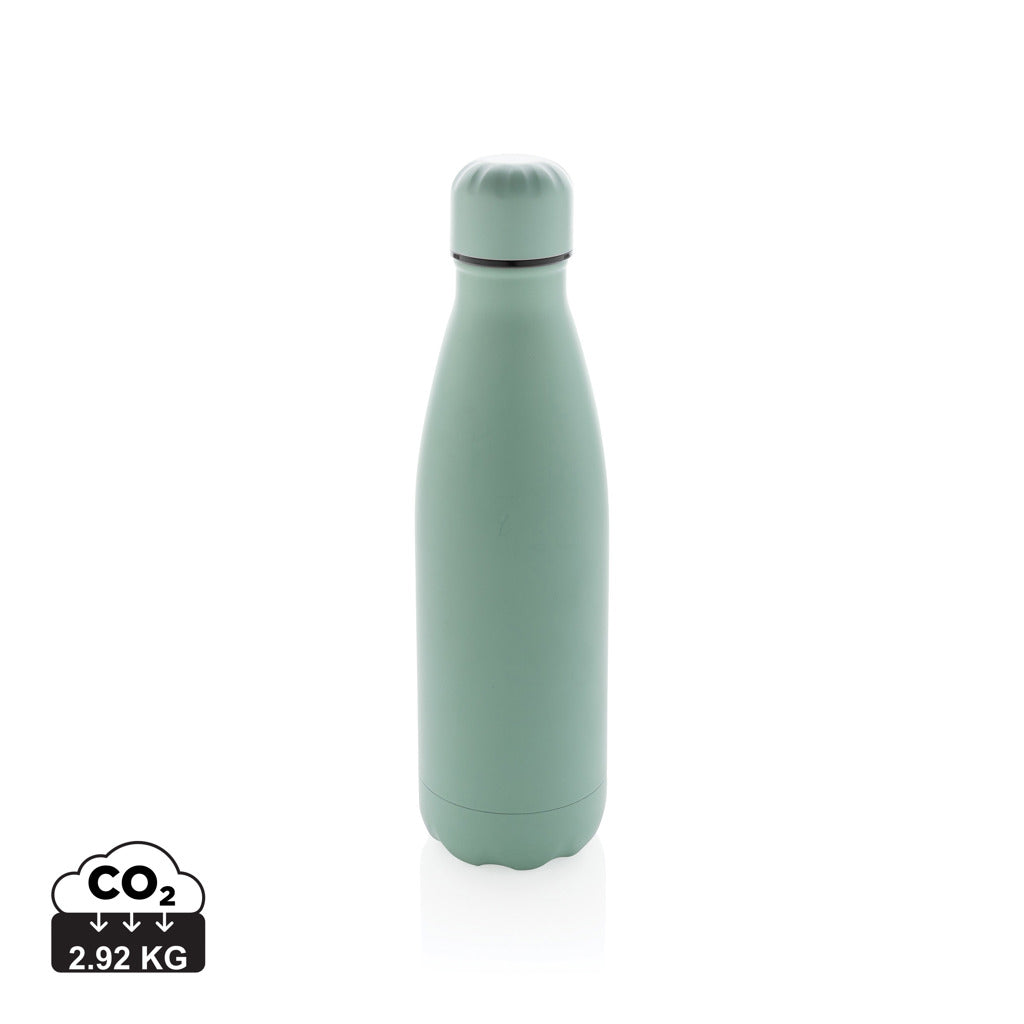 Solid colour vacuum stainless steel bottle 500 ml - Green