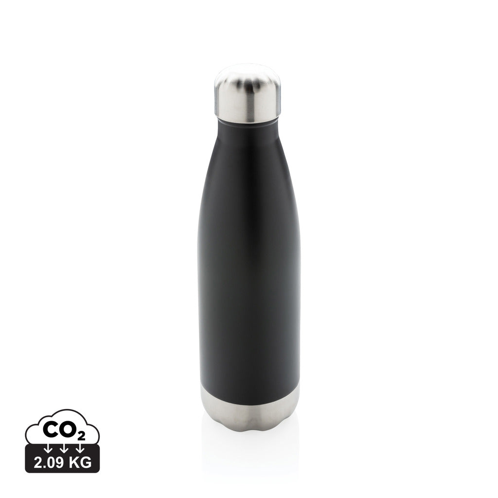 Vacuum insulated stainless steel bottle - Black