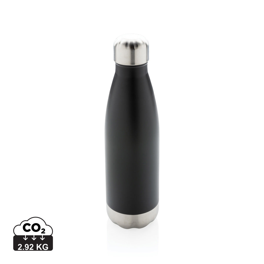 Vacuum insulated stainless steel bottle - Black