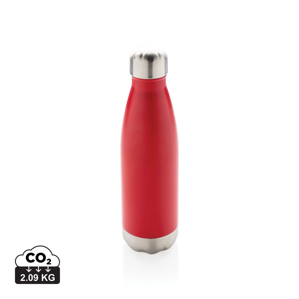Vacuum insulated stainless steel bottle - Red