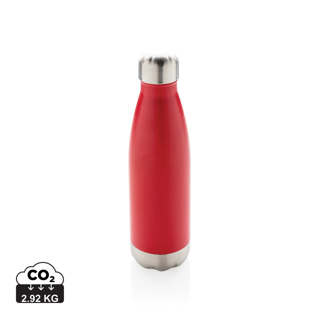 Vacuum insulated stainless steel bottle - Red