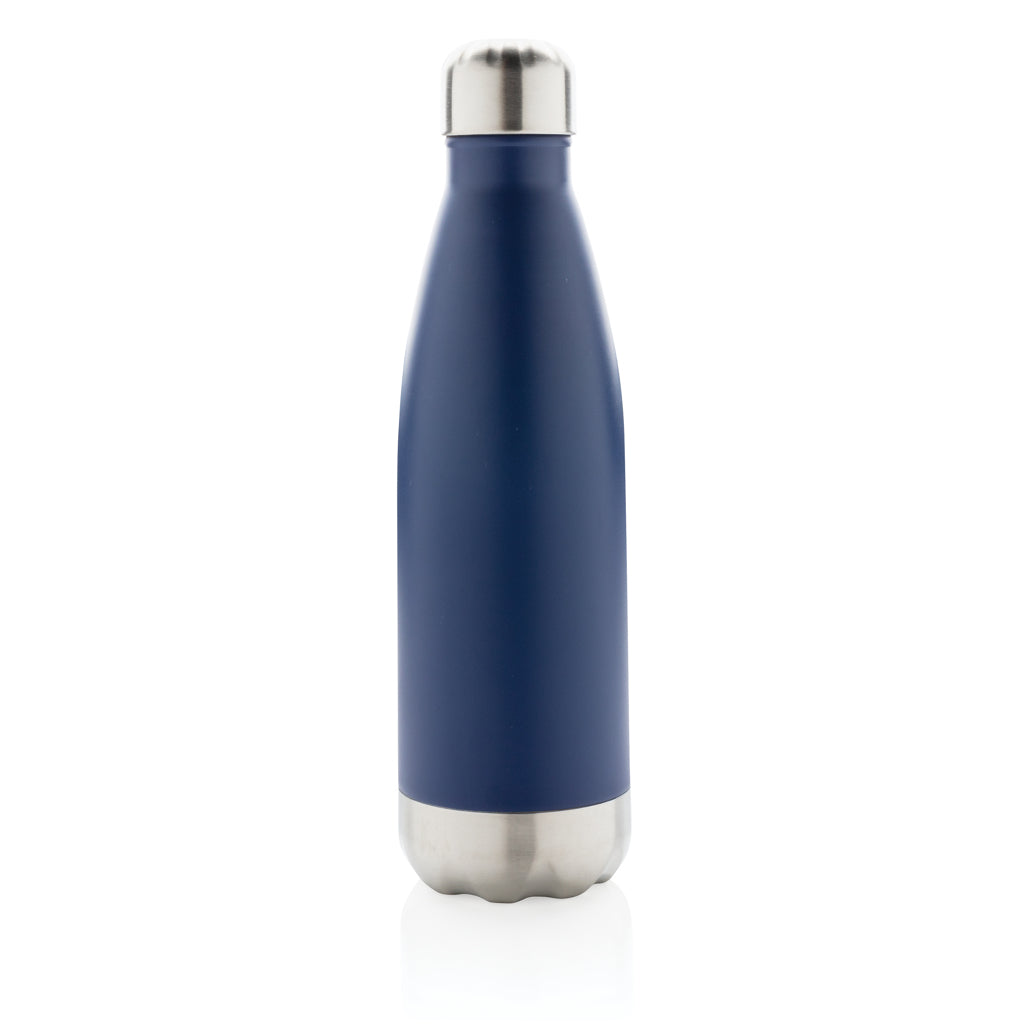 Vacuum insulated stainless steel bottle - Blue